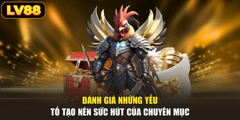 Đánh giá những yếu tố tạo nên sức hút của chuyên mục