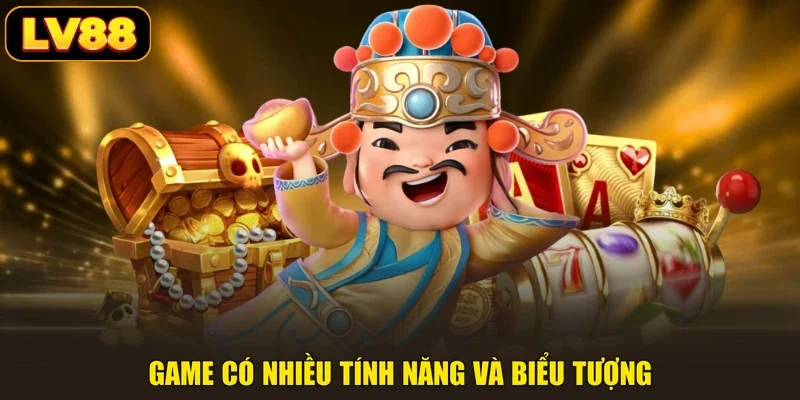 Game có nhiều tính năng và biểu tượng